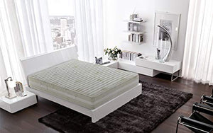 Materassimemory.eu – Materasso Matrimoniale Top Air 160x190 Alto 25 cm Detraibile con 7 Zone differenziate Rivestimento Aloe Vera Cuscini in Omaggio Traspirante Anti acaro Made in Italy