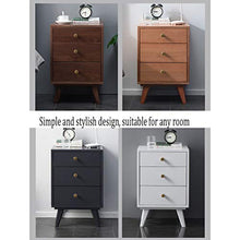 GXT WGZ- Comodino Camera Locker, Camera da Letto Comodino, Soggiorno Locker, Living Room Divano Fianco del Mobile (Color : Wood Color)