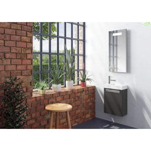 Kit Mobile lavabo RIHO & SLIMLINE SET 65 in legno laccato satinato, 80 x 38 a 60,5 cm