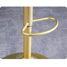 FCSFSF Ergonomico Moderno Sedia da Disegno con Base Metallica,Sgabello Stool Swivel Bar Regolabile,metà-secolo Velluto Contatore Altezza Bar Stools Sedie