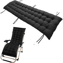 eewopjkj Cuscini per sedili Cuscino per sedie da Giardino per Patio Cuscino per sedie da Giardino per Vacanze da Viaggio Cuscino per sedie da Esterno per Interni Senza sedie (Colore: Nero Dimensioni