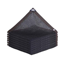 HTL durevole 12-Pin parasole Net, addensato panno ombreggiante, utilizzato per isolamento termico protezione solare per davanzale, tetto, piscina. il tasso di ombreggiatura è 90%, nero, 5M* 15M