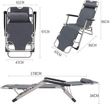 Zero Gravity Lettino prendisole, reclinabile Rocker Reclinabile Lettino prendisole regolabile sedia grigia mobili da giardino per esterni lettino pieghevole per piscina sulla spiaggia Patio Piedini da