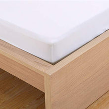 KAISUN Coprimaterasso Impermeabile Protezione Materasso, Tessuto Spugna in Cotone Coprimaterasso per Letto Anti-allergico (Grigio,150X200X25cm)