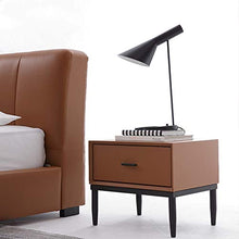 Comodino Nordic legno solido laterale Armadietti moderna laterale Armadi Mini letto Fine Tabella Industrial Style Comodino Per mobili camera da letto ( Colore : Rosso , Dimensione : 50x40x42cm )