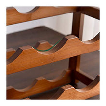 BENOHAOH Portabicchiere da Tavolo in Legno massello Portabicchieri, Lightweight Luxury Semplice Tempo Libero Multi-Spack per Il Piacere di Svago (Color : Three Layers of Twelve)