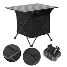 Posiziona piccoli oggetti Tavolo da picnic portatile Facile da trasportare Comodità Tavolo pieghevole da campeggio all'aperto Tavolo da barbecue per campeggio all'aperto