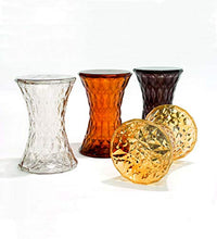 Kartell Stone Marcel Wanders Sgabello Basso, 100% Policarbonato, Trasparente (Cristallo), 30 x 30 x 45 cm