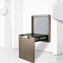 Sedia pieghevole Ingresso domestico Sedia pieghevole Sostituzione scarpe Sedia pieghevole Sgabello per scarpe invisibile pieghevole a parete Sgabello per doccia da bagno Materiale in alluminio