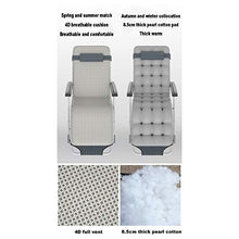 GXM-FSTOOL Lettino Prendisole, Lettini Reclinabile Pieghevole E Portatile Reclinabile con Imbottitura in Cotone Traspirante 4D Staccabile E Poggiatesta, per Viaggi in Campeggio