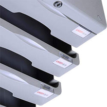 Armadi file Organizer Box desktop a quattro strati con serratura Casellario rifinitura Governo di immagazzinaggio Desktop Attrezzature da ufficio Desktop ( Color : Silver , Size : 36.5×28.2×28.5cm )