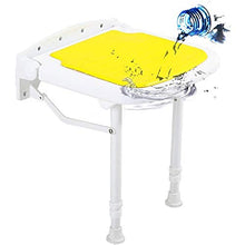 ZYQDRZ Cambiare Sgabelli E Scarpe, Sedie Pieghevoli, Sgabelli da Doccia, Seduta Piccoli Sgabelli da Parete, Sedie da Parete da Bagno, Sedie da Bagno Antiscivolo, Altezza Regolabile