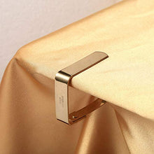 Daytesy Clip per tovaglia - Nuovi Morsetti per tovaglia Regolabili in Acciaio Inossidabile per Banchetti all'aperto da Picnic per Matrimoni(d'oro)
