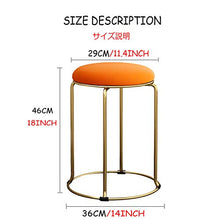 Sgabello da Officina-Sgabelli da Bar Home Office Scrivania Sedie Bancone,Metallo Sedia da Sala Rotonda Sedili Industriale,Altezza Fissa 46cm,impilabile,Altezza Sedia da Lavoro Ergonomico Nero
