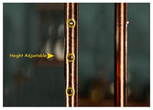 Alqn Portabottiglie da parete Scaffale di stoccaggio in ferro metallico nel bar Loft Soffitto a parete Appeso Vino Calici in vetro Champagne Calici Portabottiglie Portabottiglie da vino Multi-Size,Br