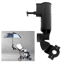 Dibiao Portaombrelli Durevole Carrello da Golf Portaombrelli Portaombrelli Regolabile in Inclinazione Sedia per Bambini Accessori per Sedie a Rotelle per Passeggino per Bicicletta