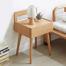 Mobili Tavolino, Comodino in Legno massello Comodino Moderno Nordico Soggiorno Divano Tavolino Armadietto con cassetti Tavolo angolare Comodino Camera da Letto