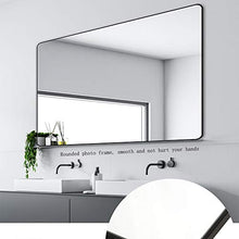 Full-length mirror Specchio da Bagno ad Angolo Tondo in Lega di Alluminio Specchio da Bagno a Parete Specchio da Trucco Specchio da Trucco Specchio da Bagno Specchio da Bagno