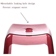 SHZSR Poggiapiedi Sgabello Piccolo Vecchio Bagno Antiscivolo Bagno Sgabello da Bagno Uso Multifunzionale in plastica Spessa per Uso Domestico