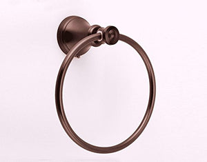 MBYW Portasciugamani Moderno Portasciugamani Elegante per Il Bagno di Moda Rame placcatura Bagno Asciugamano Anello Asciugamano Anello Appeso portasciugamani Ciondolo Hardware all'Ingrosso