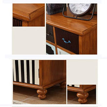 Yhjkvl Cassettiera da Salotto Governo di immagazzinaggio Lato Pranzo Governo del Vino Country Classic in Legno Massiccio Cassetto mobili for Soggiorno Cassettiera Camera Letto