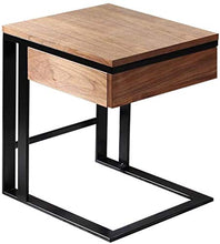Xicaimen Tavolino tavolino tavolino in Legno massello Tavolo Rotondo Tavolo per Il Tempo Libero per Soggiorno Camera da Letto Sala Studio 56x60cm