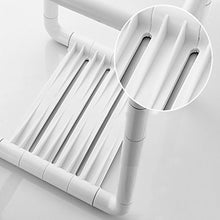 MGMDIAN Sgabello per Il Bagno - Sgabello per Il Bagno in Acciaio Inox Sedile per Anziani disabili - Sgabello per Doccia con Sgabello Antiscivolo Accessori da Bagno