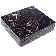 Umidificatori di sigari - Custodie for sigari Custodie for sigari da 20 pezzi Custodie for sigari con umidificatore, igrometro Dimensioni: 240x216x63mm Cedro spagnolo contenitore di immagazzinaggio
