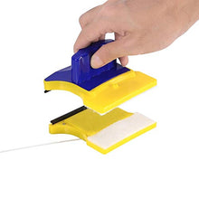 TINGB 1 pz Magnetico bifacciale detergente per vetri Raschietto tergicristallo Cucina Bagno Superficie spazzole spazzole Pulizia Strumenti di Lavaggio
