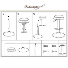 ZYF Sgabelli da Bar Sollevamento Sgabello Girevole sedie for Pianale da Cucina Cafe House Uso Commerciale (Color : Green)