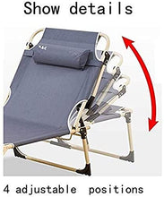 Lettino prendisole Zero Gravity, lettino prendisole reclinabile in metallo, lettino solare pieghevole blu scuro, 193 * 68 * 30 cm, 150 kg max. Carico statico, sedie reclinabili da giardino resistenti