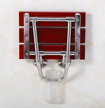 MKJYDM Sgabello for Doccia Pieghevole Sedile Vasca da Bagno a Parete in Legno for scarpiera Sgabello Panca/Sgabello for Doccia con Sedile Antiscivolo Sgabello da Bagno