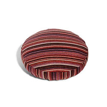 HXSKI Cuscino da Pavimento,Cuscino da Meditazione Rotondo,Colore A Tinta Unita Lavabile Cuscini Sedie,Spesso Futon Giapponese Cuscino,per Casa Divano Finestra Baia Auto-Rosso 40x40cm(16x16inch)