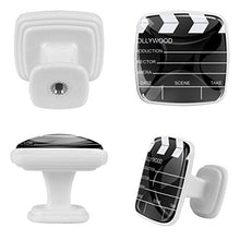4 pomelli per armadietti da cucina, cassetti, maniglie con viti, per cucina, credenza, bagno, armadietto, cassettiera, cassettiera, cassettiera, cassettiera, cassettiera nera