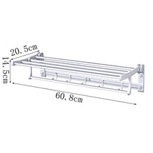 &ripiano di stoccaggio Bagno Scaffale, portasciugamani Torre Hanger Scaffale, Bagagli Rack Single Layer Scaffale di Finitura