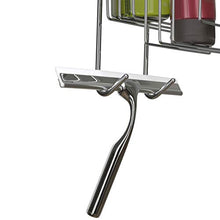 kowald Design Cesto portaoggetti per doccia da appendere colore cromato | XL | 69x23x12 cm