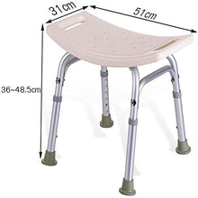 Sgabello da Bagno Altezza Regolabile - Leggero Lega di Alluminio Bagno Doccia Sgabello - Bagno Seat/Doccia Sedia/Bagno Bench - Doccia/Vasca Sgabelli di Anziani disabili aiuti Le Donne in Gravida
