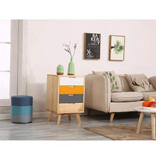 TXXM fabbricazione Cassettiera Cassettiera Cassettiera Camera da letto Armadio piccolo armadietto di produzione in legno massello Vernice ecologica (colore : multicolore)