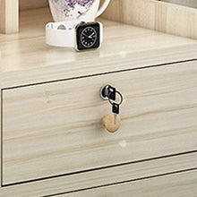 File cabinets Comodino tavolino Comodino stoccaggio 3-Cassetti Moderno Semplice Camera Semplice Governo di immagazzinaggio 42.5X30X80CM Cassetti (Color : C)