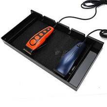Jadeshay Hair Clipper Rack Clipper Storage Box Forbici Pettine Display Rack Strumento per Parrucchiere Pad Antiscivolo