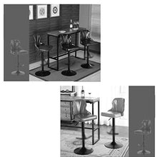 LLT Pratico sgabello Sgabelli girevole a 360 ° Cucina Colazione Bar Stool Bar contatore Sedia da ufficio Altezza regolabile (60~80 cm) sedile di lusso Carico 130 Kg,Rosso