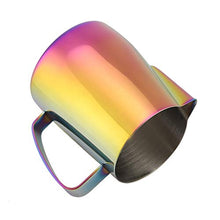 Rockyin 350mL Acciaio Inossidabile Tazza di caffè della Tazza Bella della Schiuma di Latte Brocca for Latte Art di Sette Colori