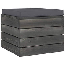 FAMIROSA Set Divani da Giardino su Pallet 6 pz con Cuscini Massello Pino-1839