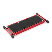 Tiger Gst35 Poggiapiedi per Chitarra, Poggiapiedi Pieghevole Regolabile in Altezza per Chitarra Classica, Acustica Elettrica, Rosso