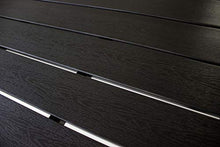 AVANTI TRENDSTORE - Limana - Tavolo da Giardino con Telaio in Metallo e Piano Tavolo in Polywood. Disponibile in 2 Misure Diverse (Lap 90x74x90 cm)