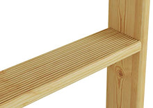 Erst-Holz Letto a Castello 90x200 in Pino divisibile con doghe rigide e nicchia 70cm 60.15-09Ni70
