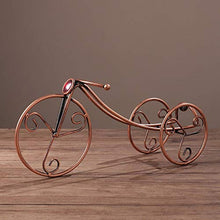 MCBODOG Porta Vino controsoffitto Portavolo Vino Bottiglia di Vino Display Stand Storage Bronzo Metallo Bicicletta Bicicletta Portavolo Home Bar Ristorante Decoratio
