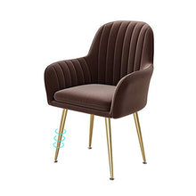 LKLXJ Sedie per Il Tempo Libero-Sedia da Soggiorno-sgabelli da Bar Velluto-Divano Poltrona Camera da Letto,Sgabelli Metallo,Imbottito, Regolabile in Altezza, Modern Retro Sgabello Imbottito Rosa