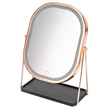 Makeup mirror Specchio per Il Trucco da Tavolo a LED con Lampada a Specchio Che Carica Il Desktop Net Red Student Dormitory Fill Light Specchio per Il Trucco Specchio per Il Trucco Oscurante