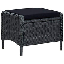 vidaXL Set Divani da Giardino 3 pz con Cuscini Polyrattan Grigio Scuro
